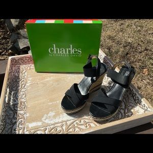 Charles by Charles and David Wedge Sandal